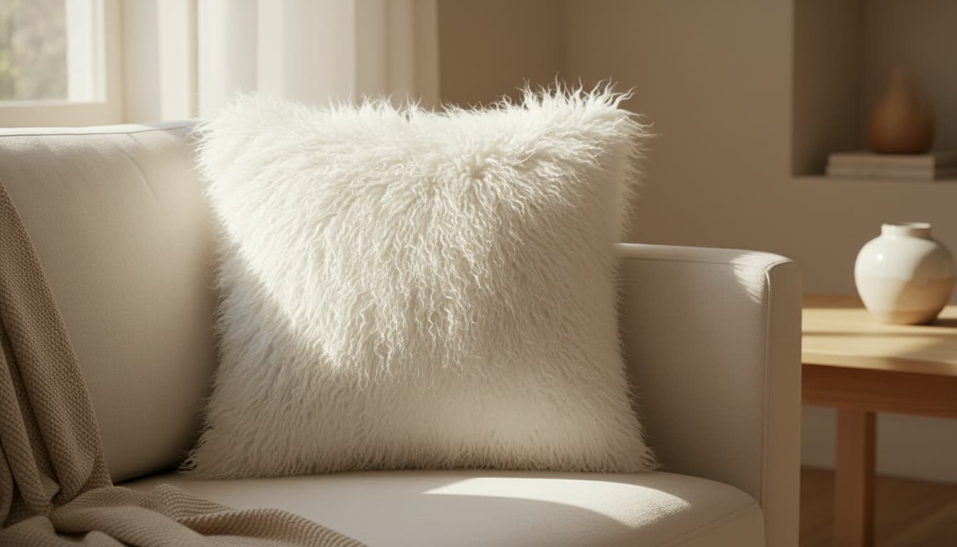 coussin-poil-blanc